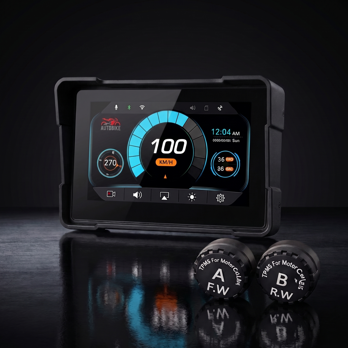 AutoBike™ - Motorcycle CarPlay Display