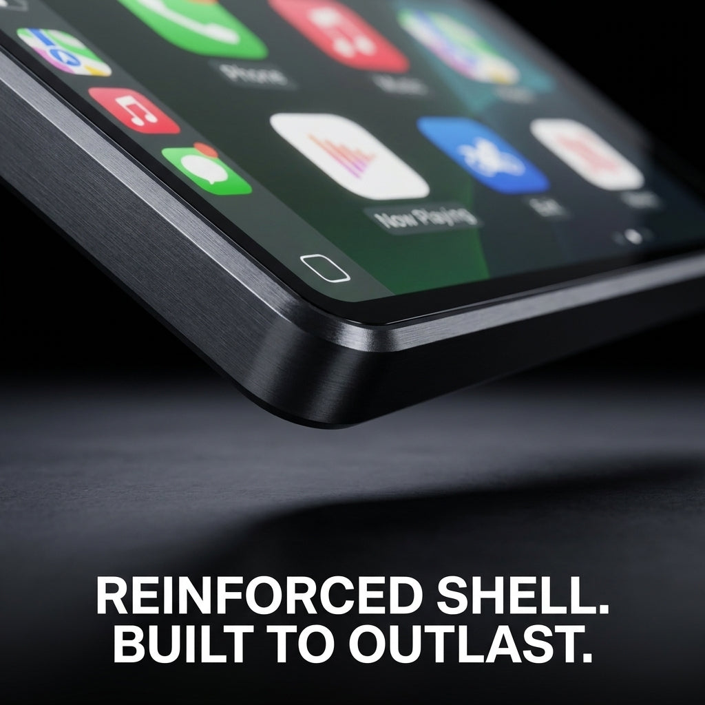 Premium Reinforced Shell. Built to Outlast.