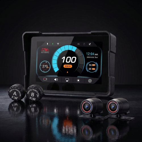 5 inches + TPMS + DVR cameras