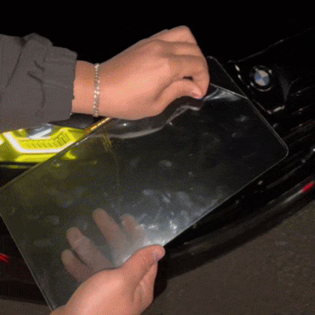 VanishPlate License Plate Cover - USA/Canada Motorcycle